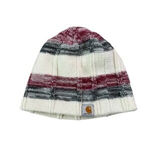 Carhartt Women's Multicolor Striped Beanie Knit Western Outdoors Winter OS